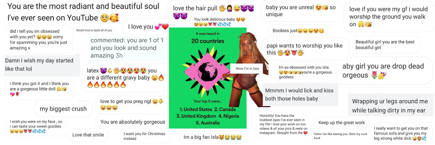 Isla Cox profile banner