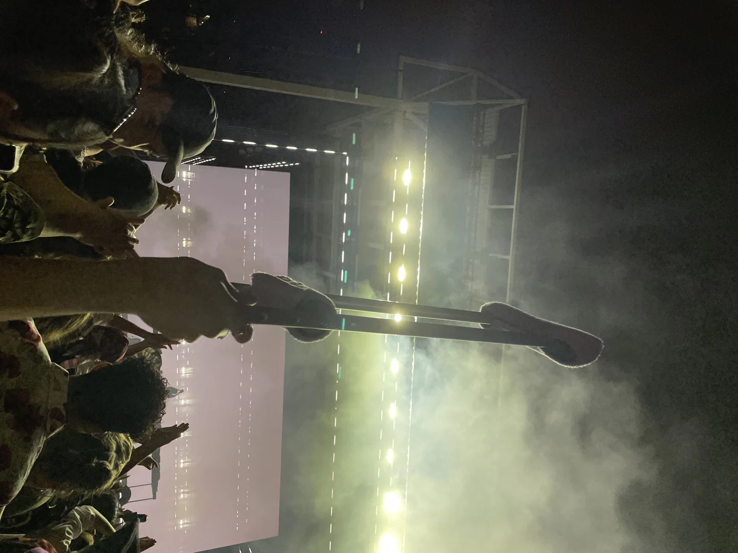 Spencer with a fractured foot profile banner