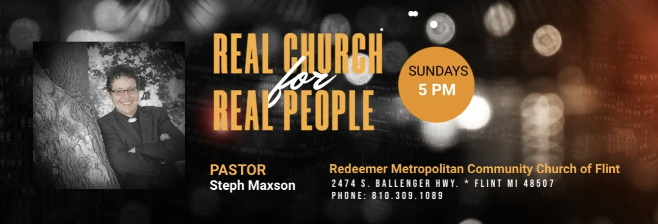 Redeemer Metropolitan Community Church Of Flint profile banner