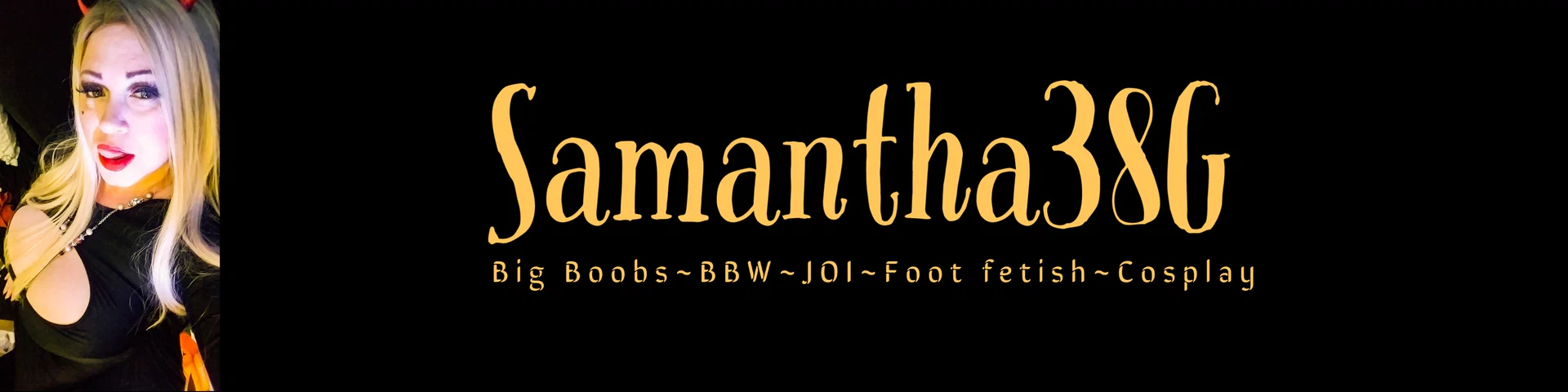 Samantha38g profile banner