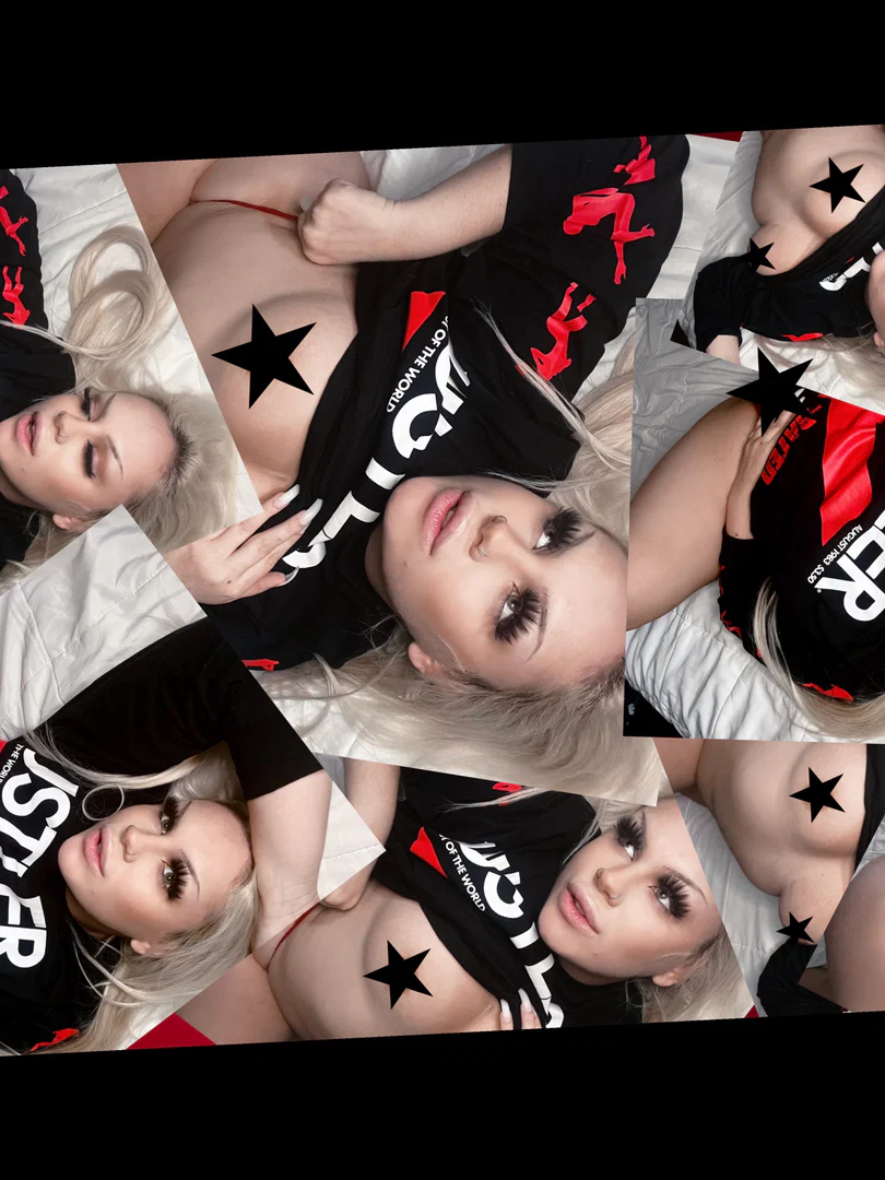Blonde profile banner