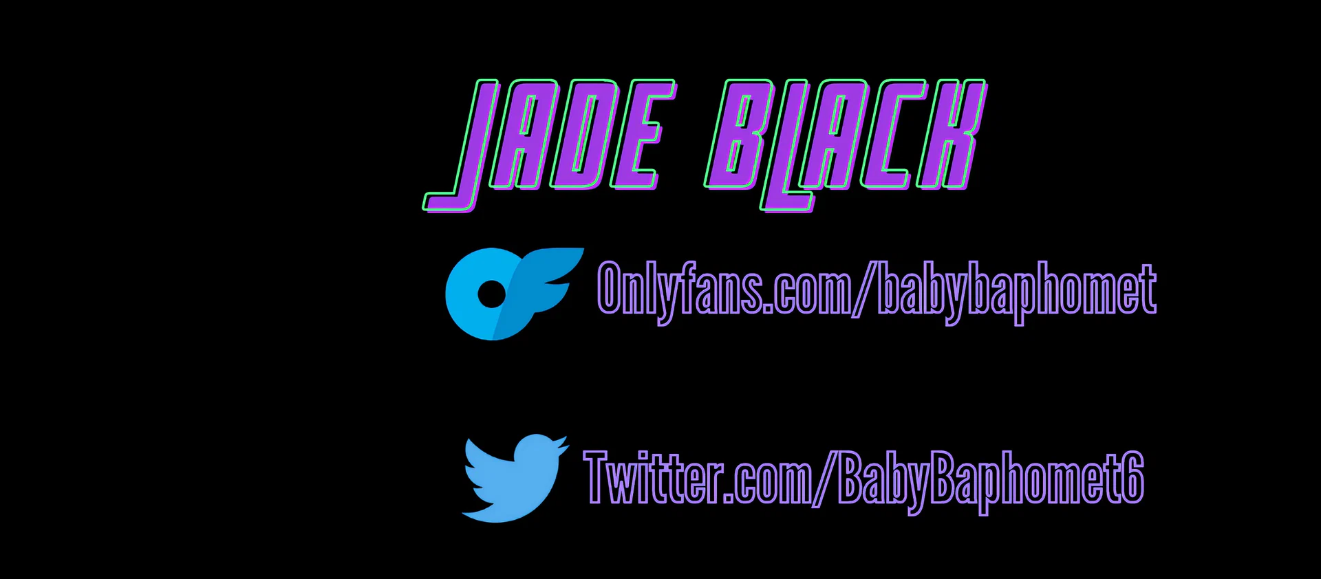 Jade Black's Free Page profile banner