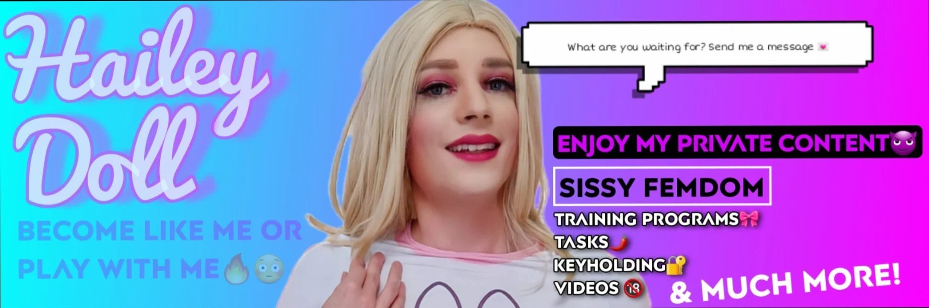 🎀SissyHailey✨️ profile banner