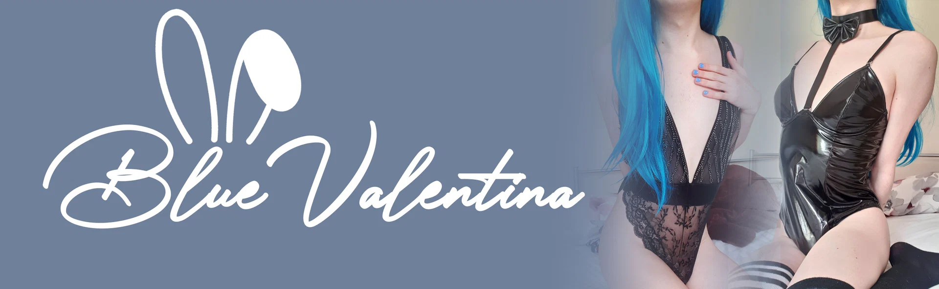 Blue Valentina profile banner