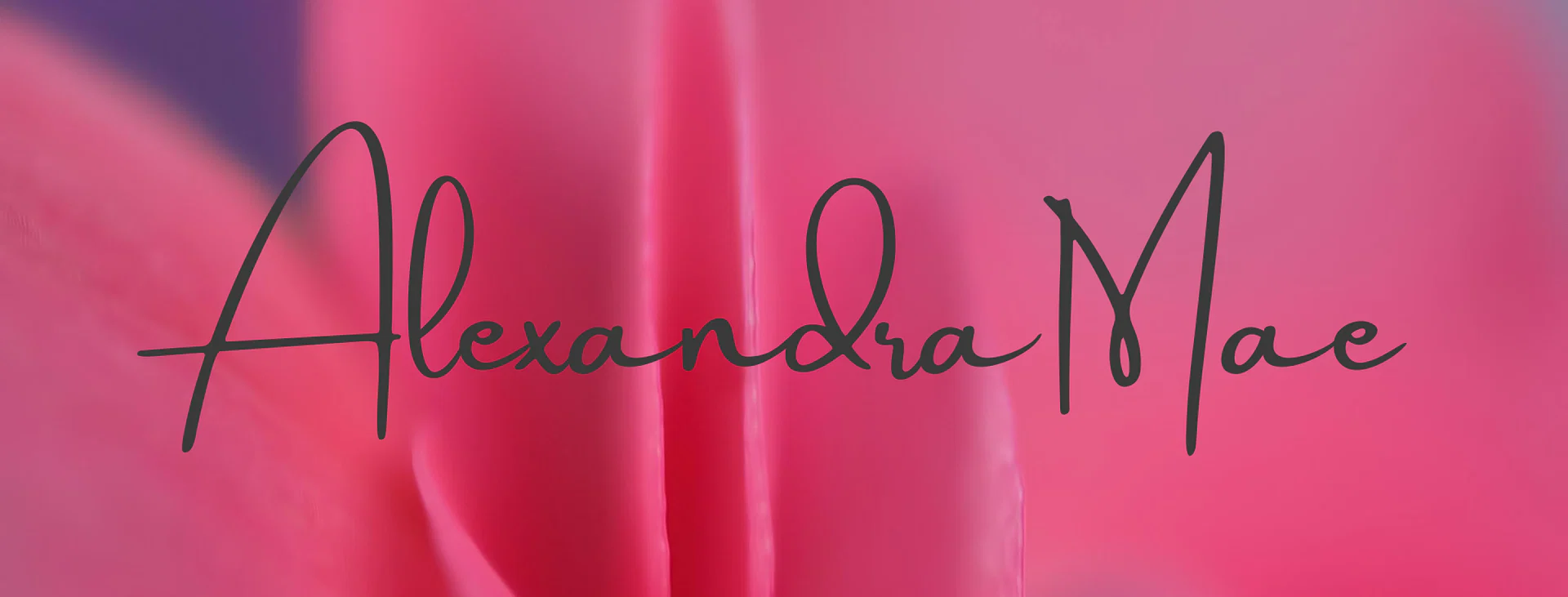 Alexandra Mae profile banner