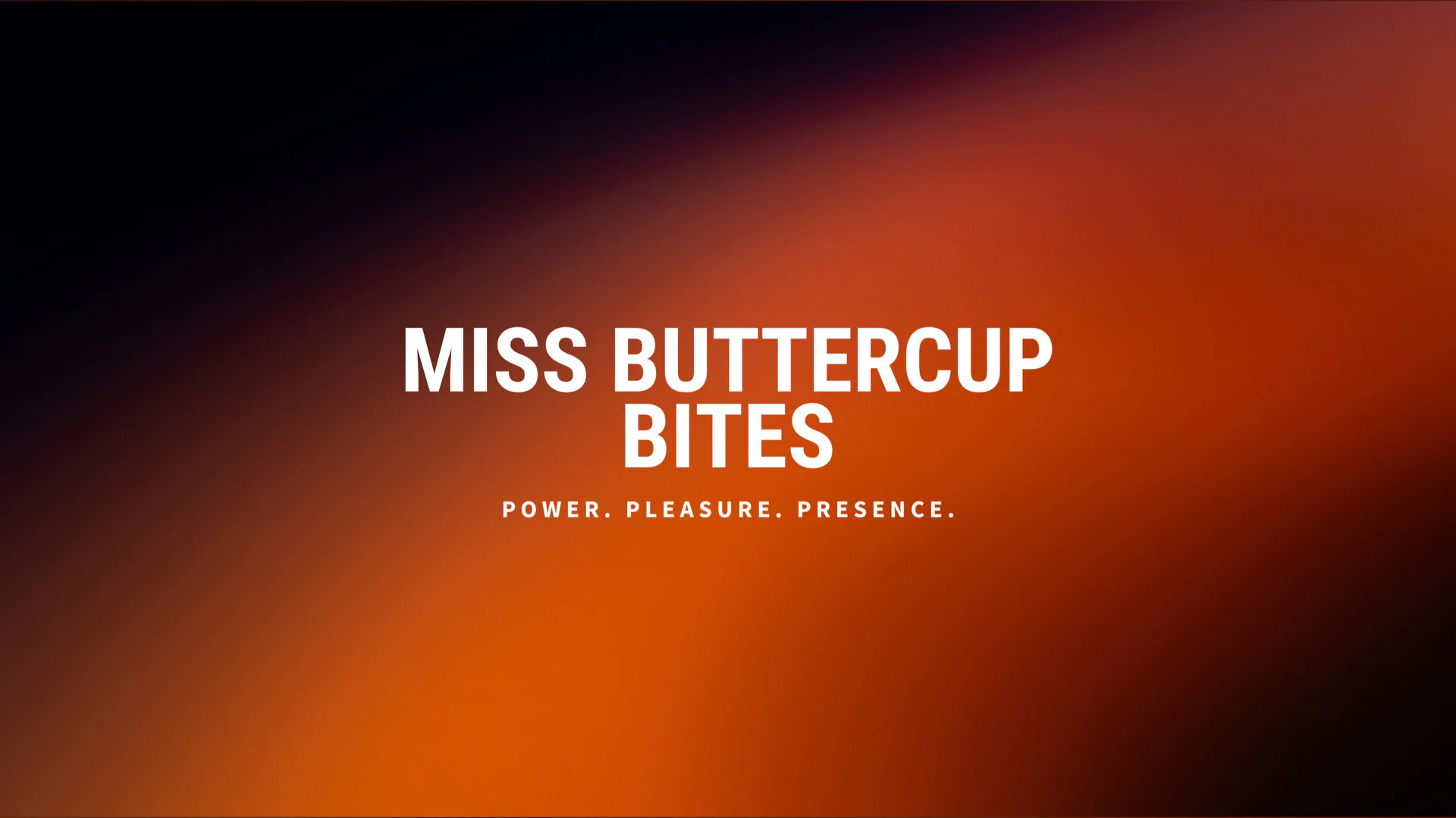 Miss Buttercup Bites profile banner