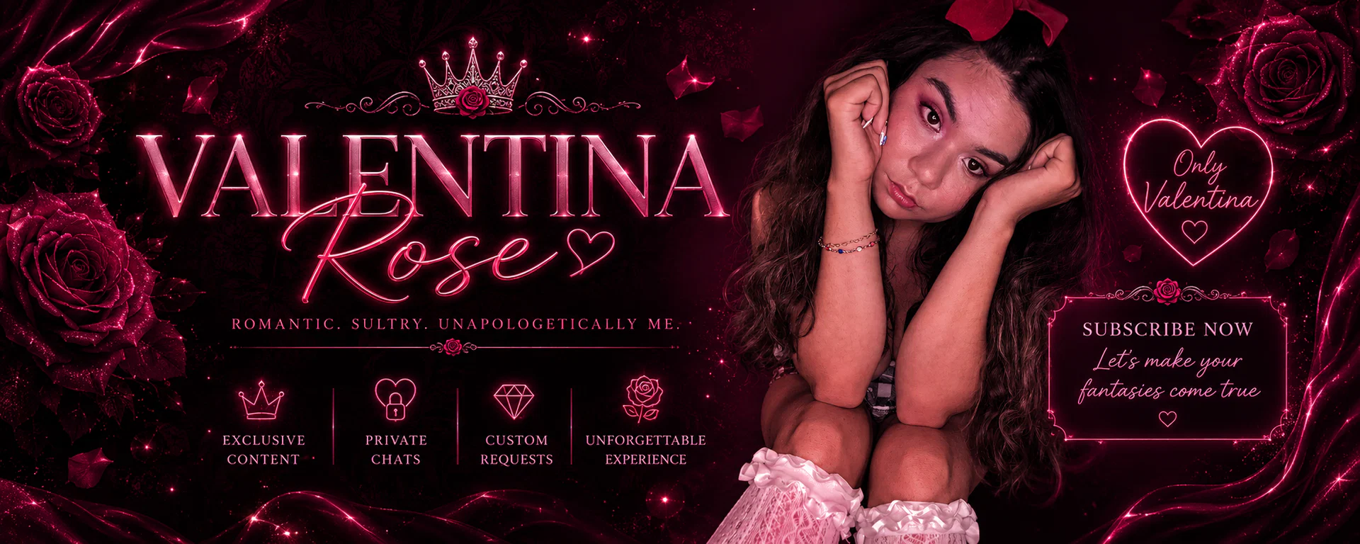 Valentina Rose profile banner