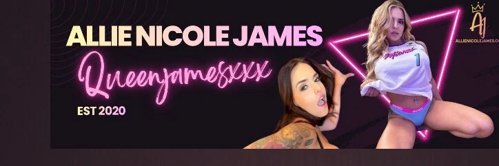 Allie Nicole James profile banner