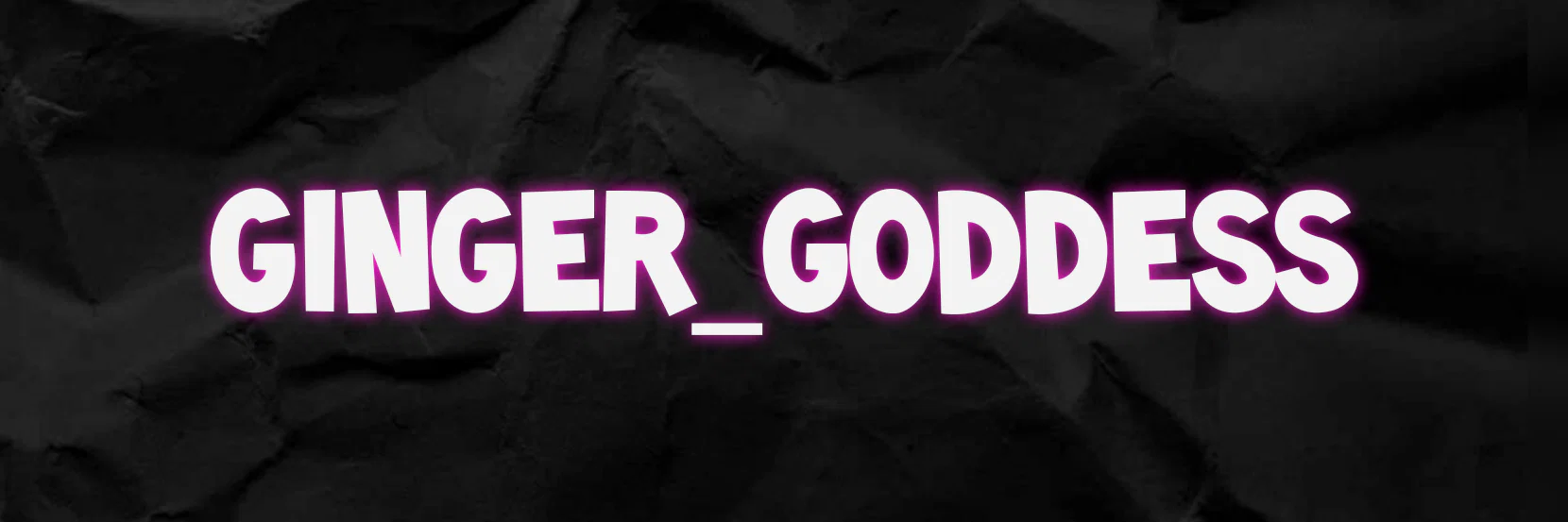 Ginger_Goddess profile banner