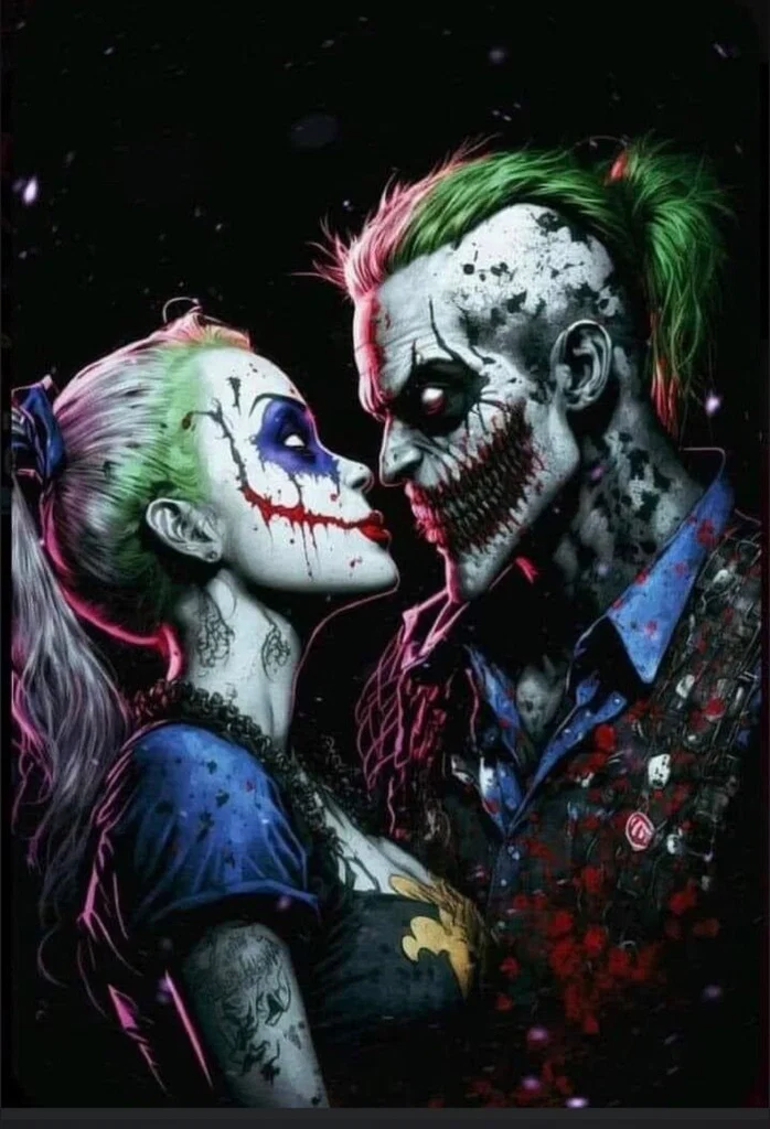 Mr &amp; mrs Joker and Quinn