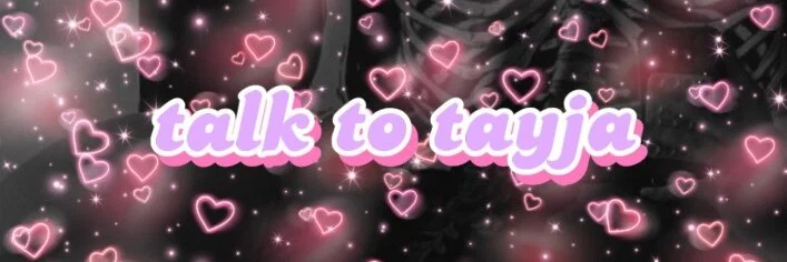 tayja β€οΈβπ₯ profile banner