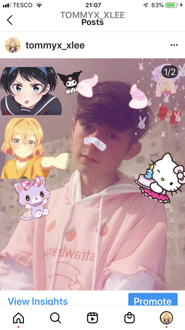 Pastel Cute Boy profile banner
