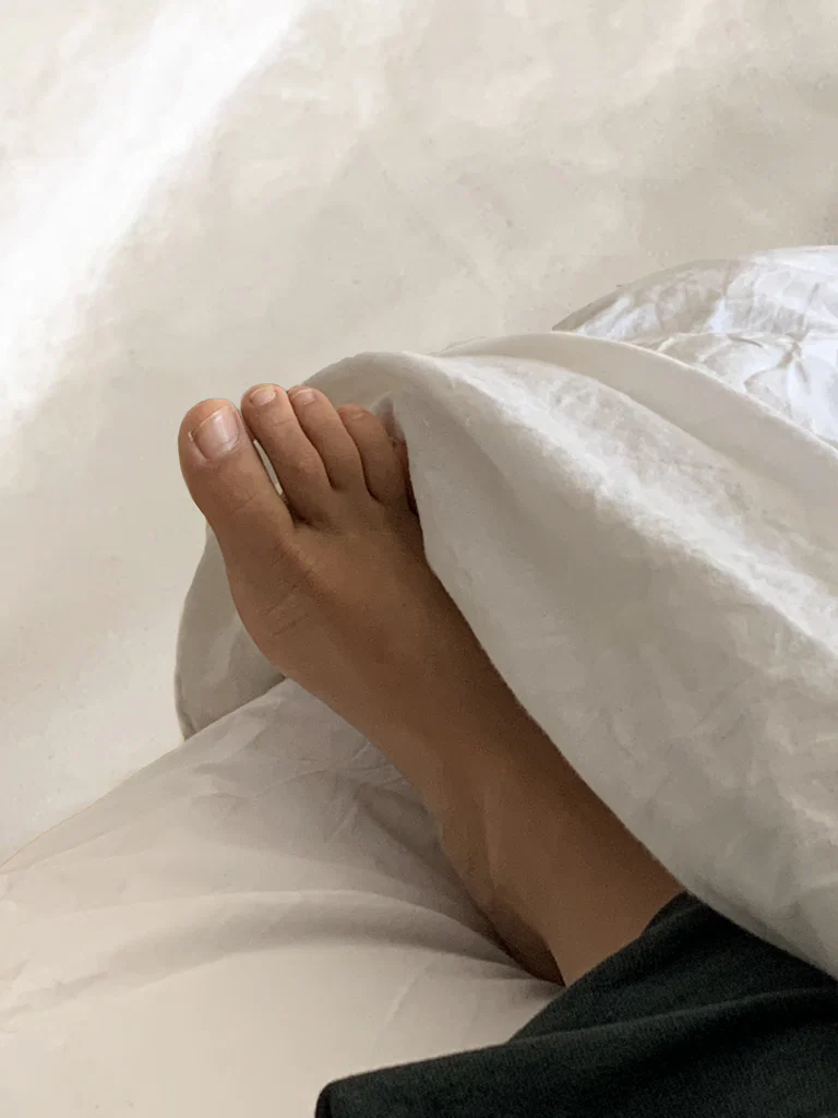 Soft ticklish Italian feet