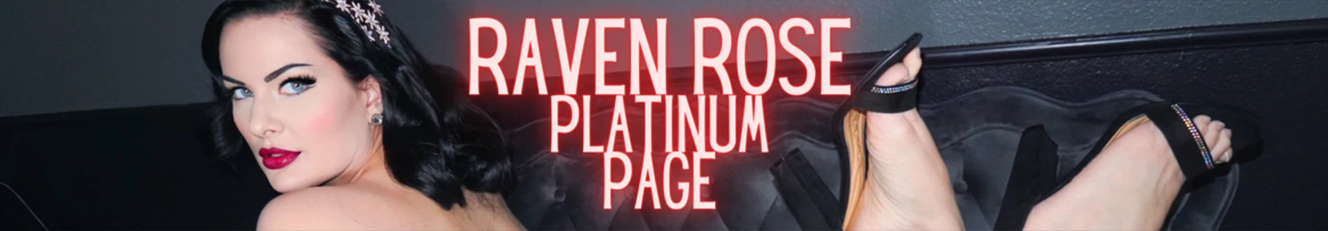 RAVEN ROSE PLATINUM PAGE profile banner