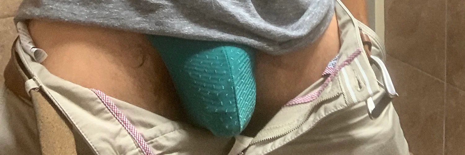 Worn thongs by me, for u profile banner