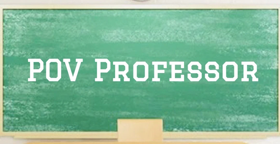 The POV Professor profile banner