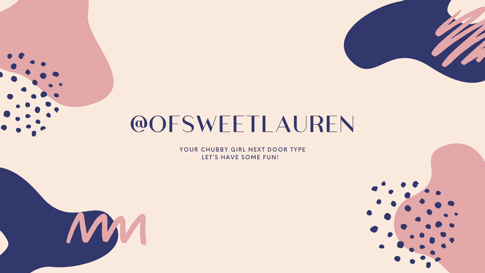 Sweet Lauren profile banner
