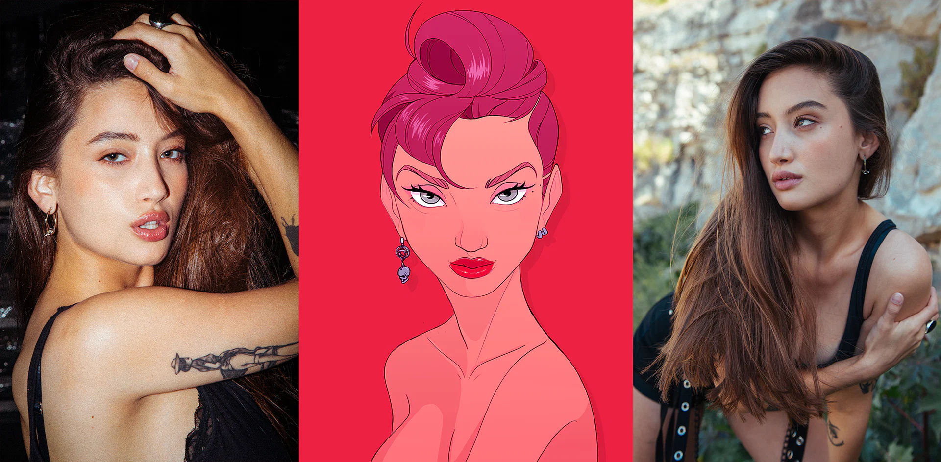 just a couple gals havin fun profile banner