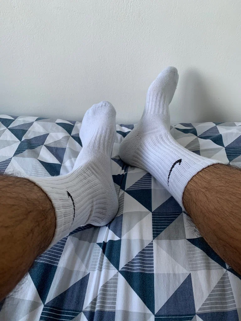 Sock and foot fetish