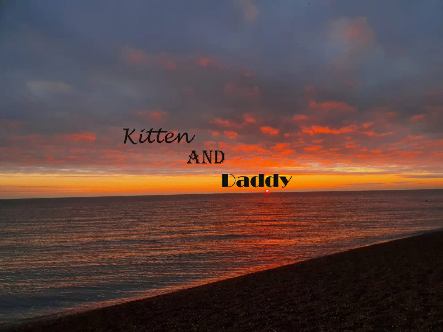 Kitten and Daddy profile banner