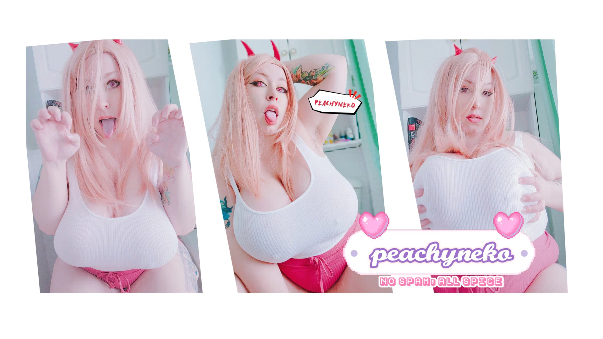 peachyneko πΈ VIP - No Ads, No PPV ! π± profile banner