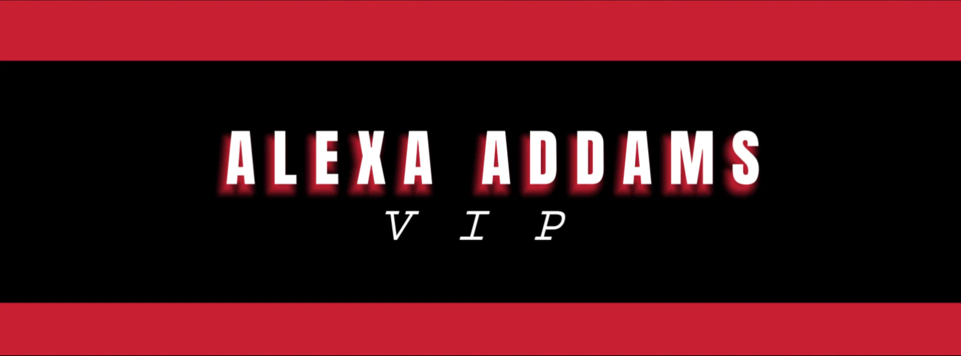 Alexa Addams profile banner