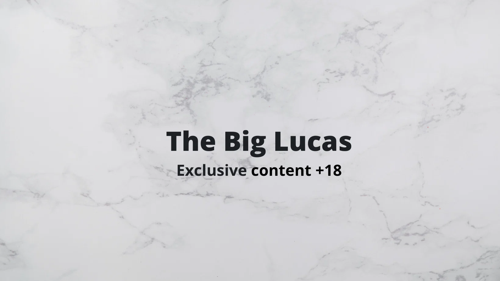 TheBigLucas_ profile banner