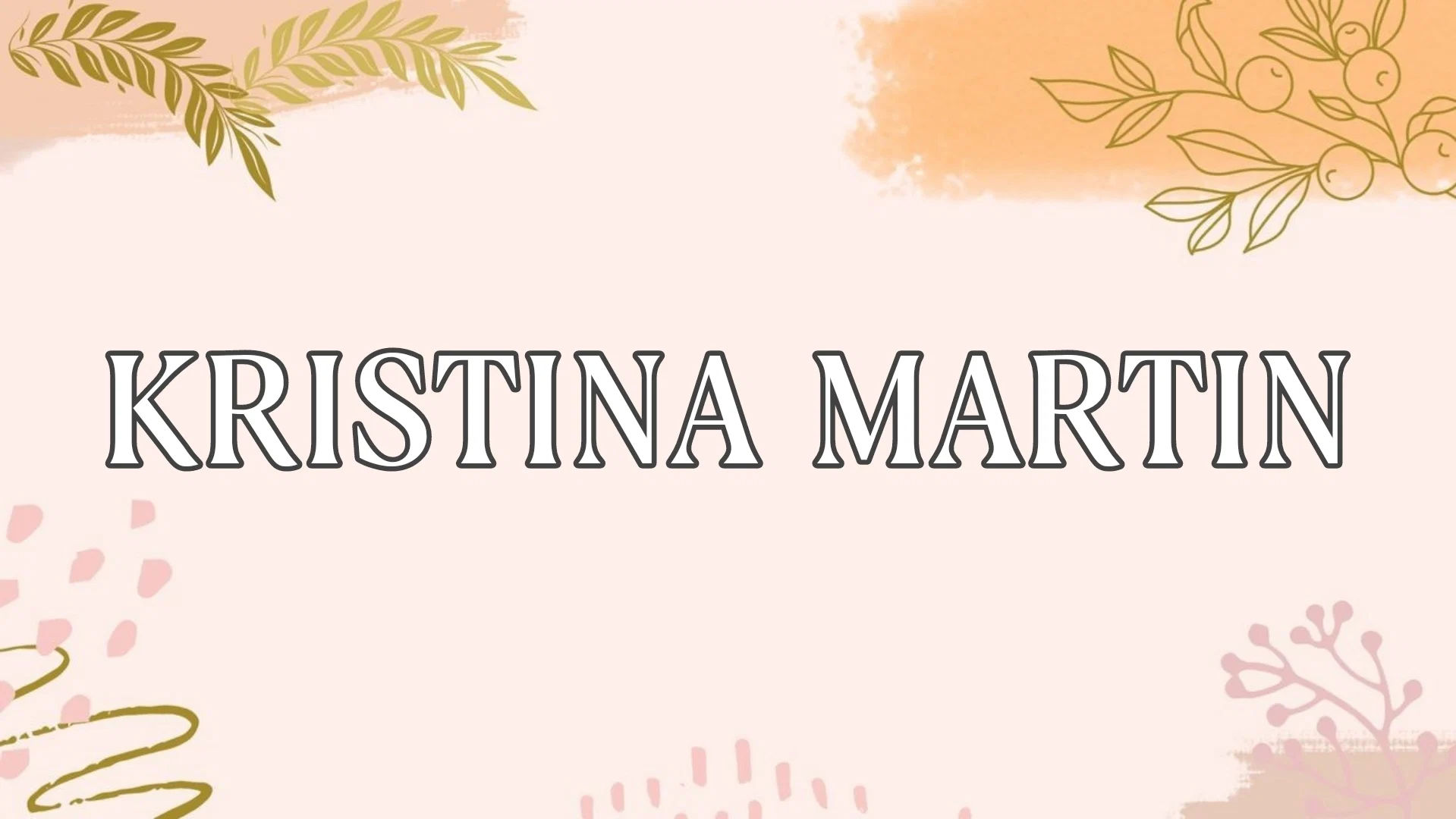 Кристина Мартин profile banner