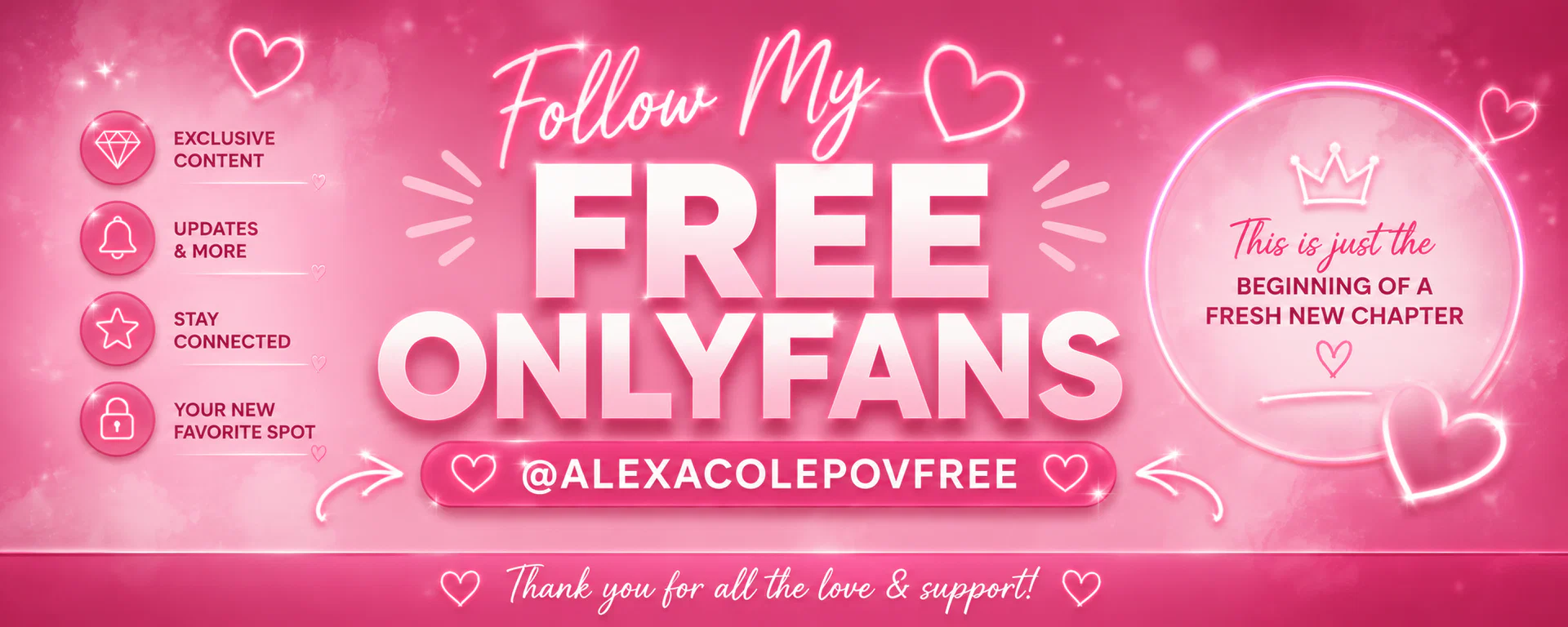 ♡ Princess Alexa Cole ♡ profile banner