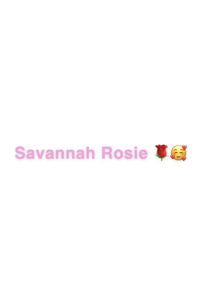 Savannah Rosie profile banner