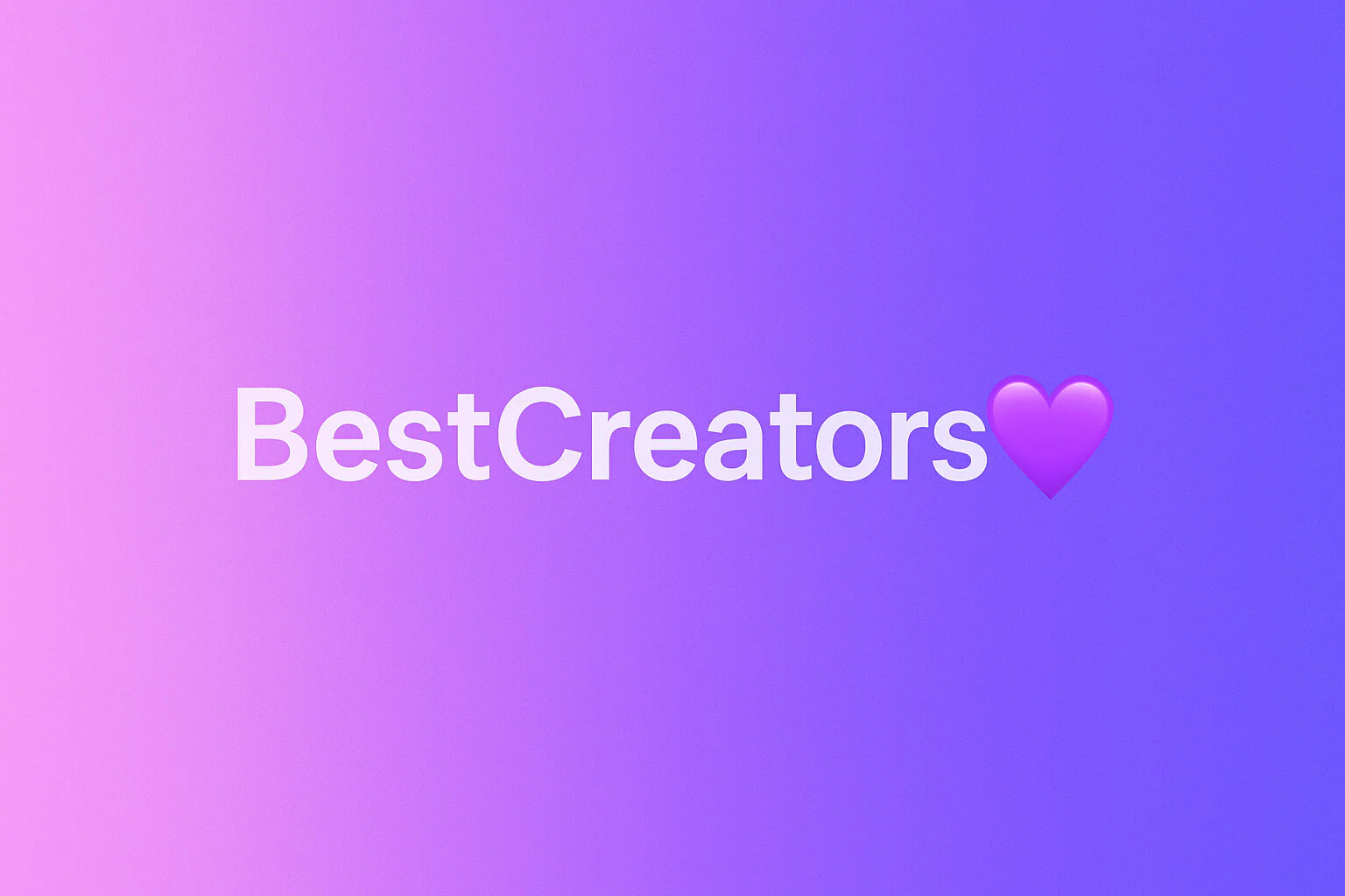 BestCreators ๐ profile banner
