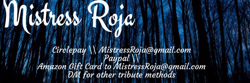 Mistress Roja profile banner
