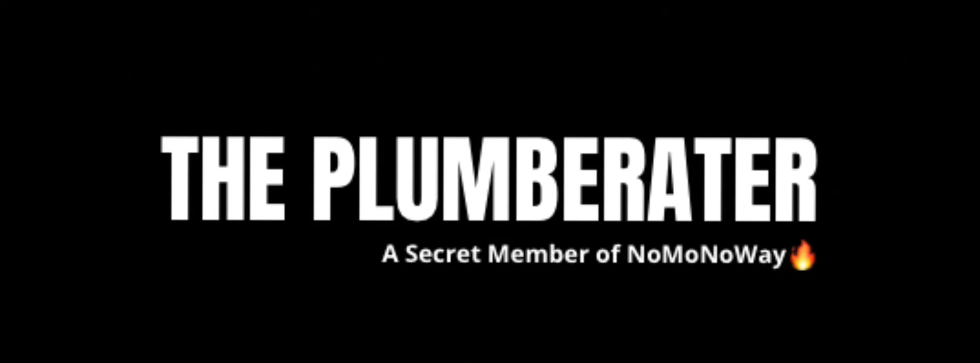 THE PLUMBERATER profile banner