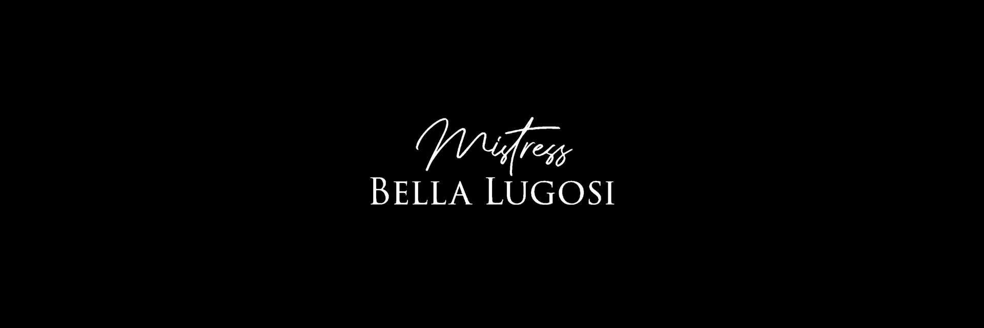 Mistress Bella Lugosi profile banner