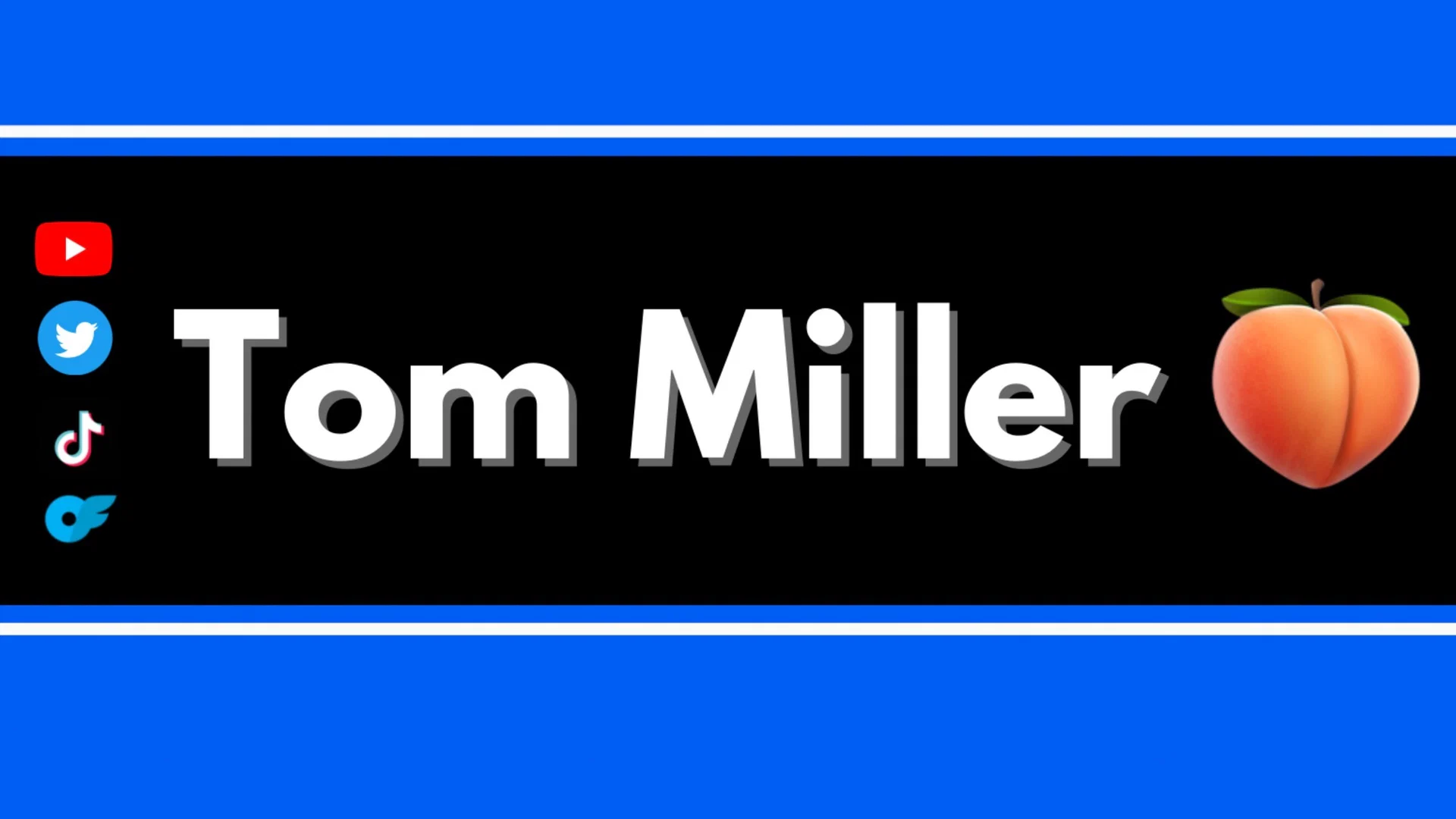 Tom Ⓜ️iller profile banner