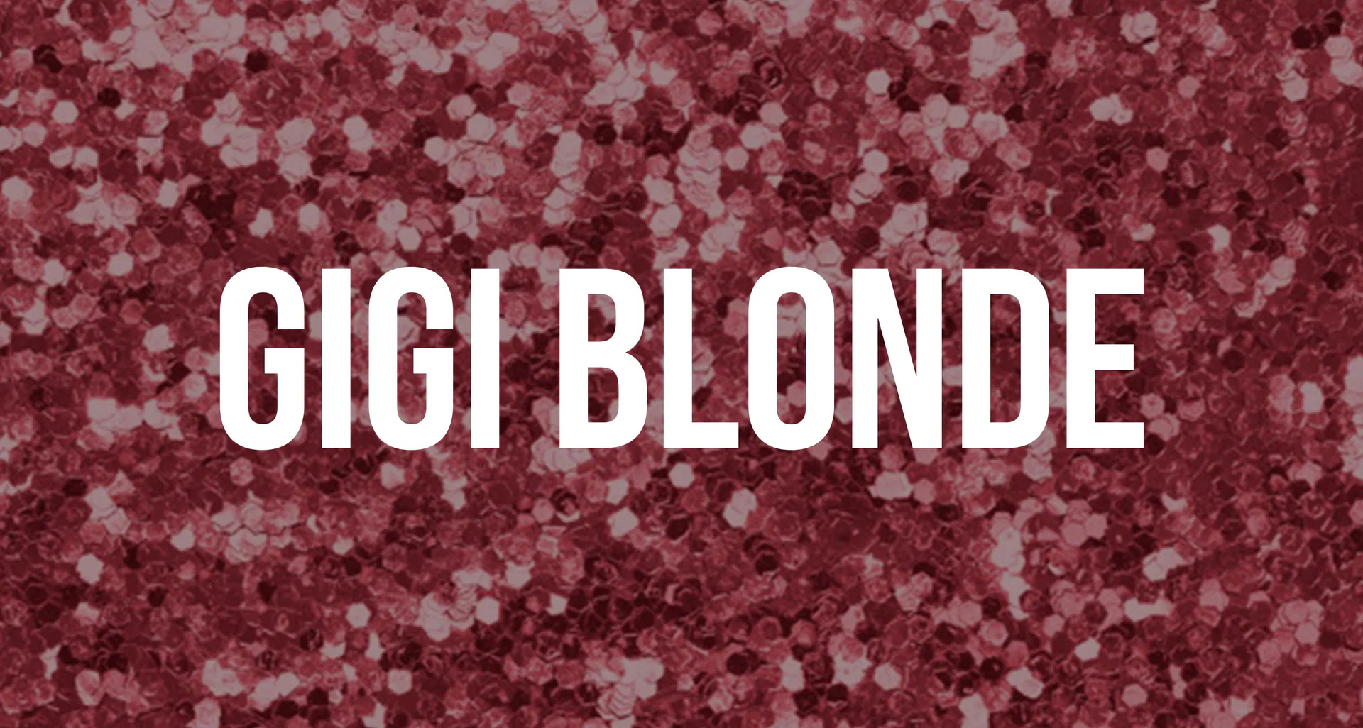 Gigi Blonde profile banner