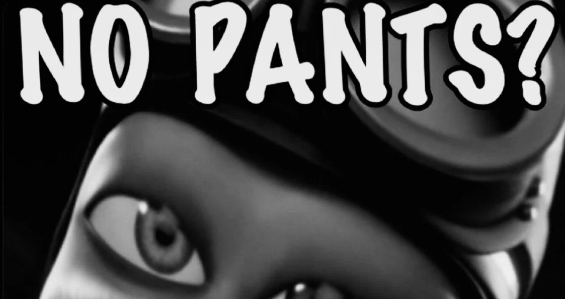 Teasingly trashed profile banner