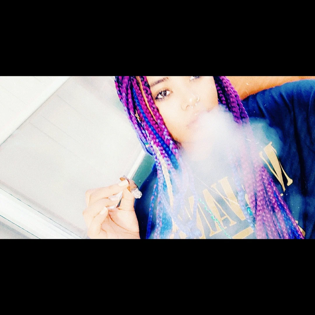 Queen Blue the BBW Stoner profile banner