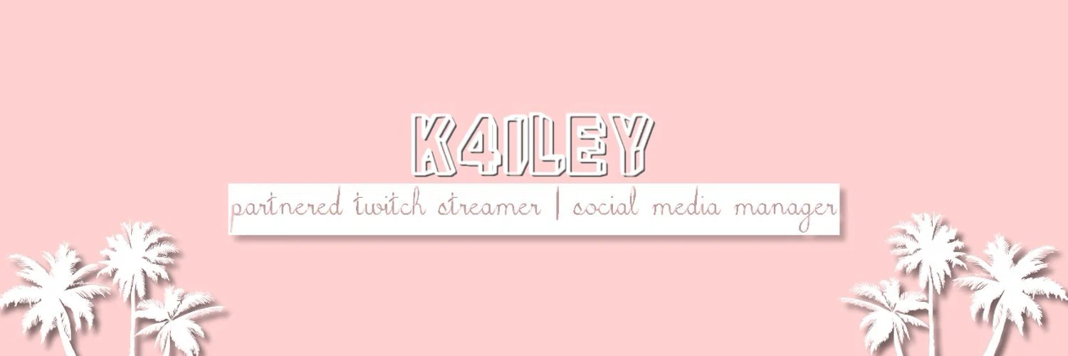kailey with a four profile banner