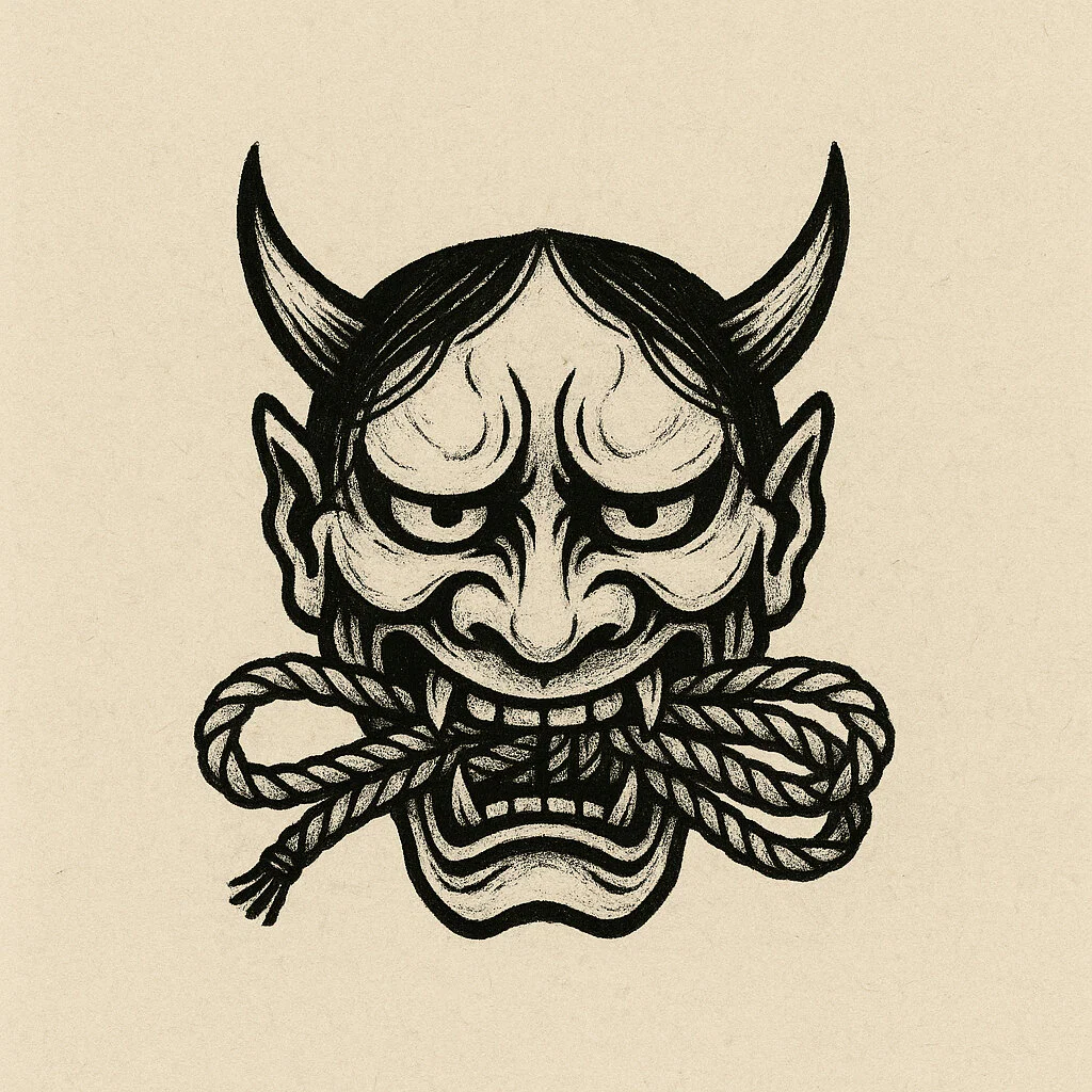 Shibari_oni