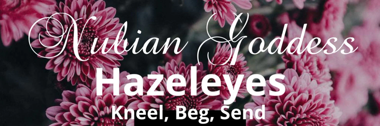 Nubian Goddess Hazeleyes profile banner