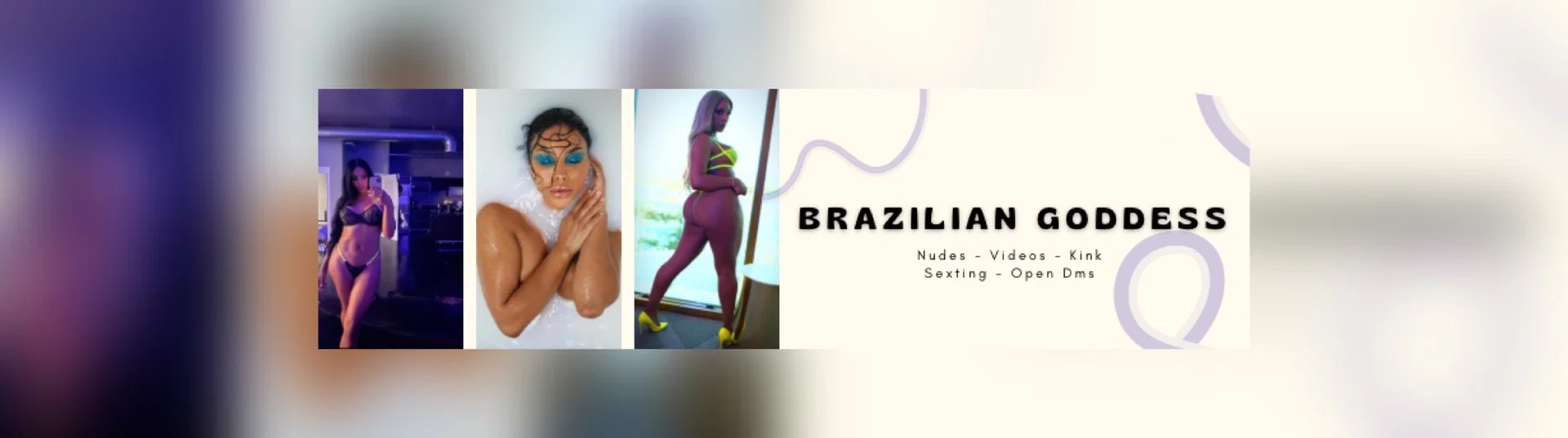 Brazilian Goddess π profile banner