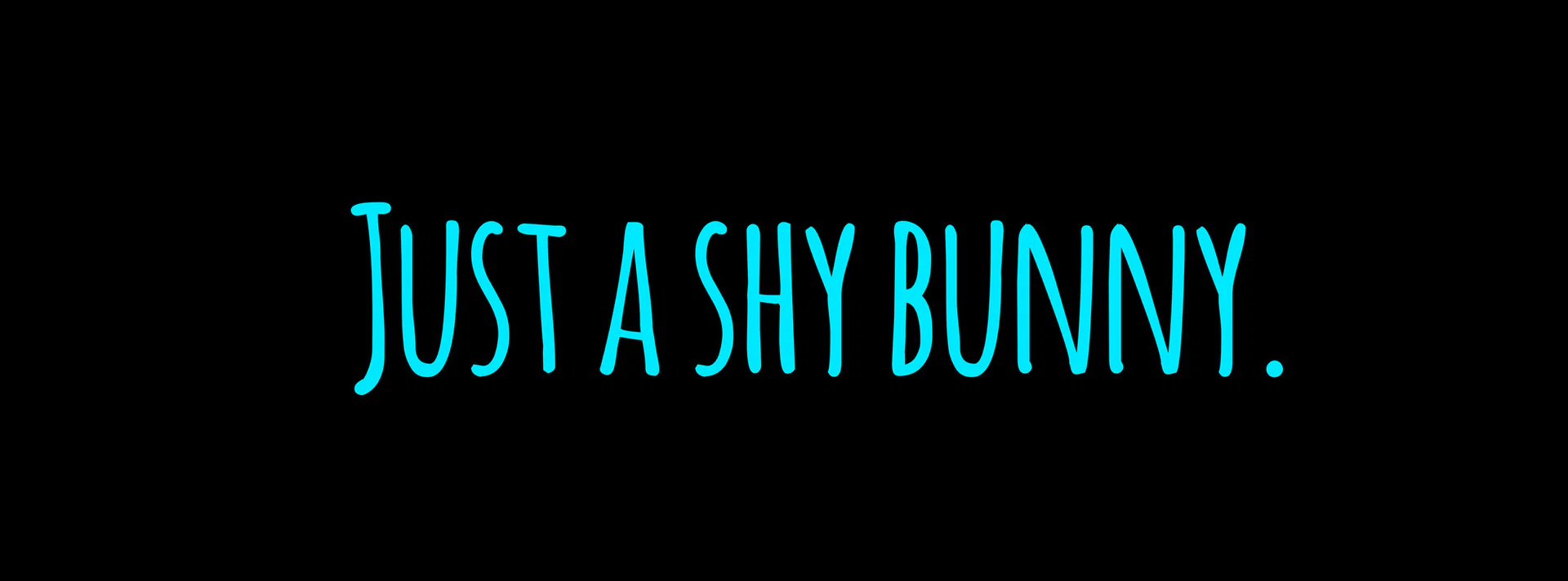 Shy Baby Bunny profile banner