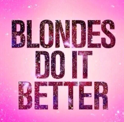Blonde cutie profile banner