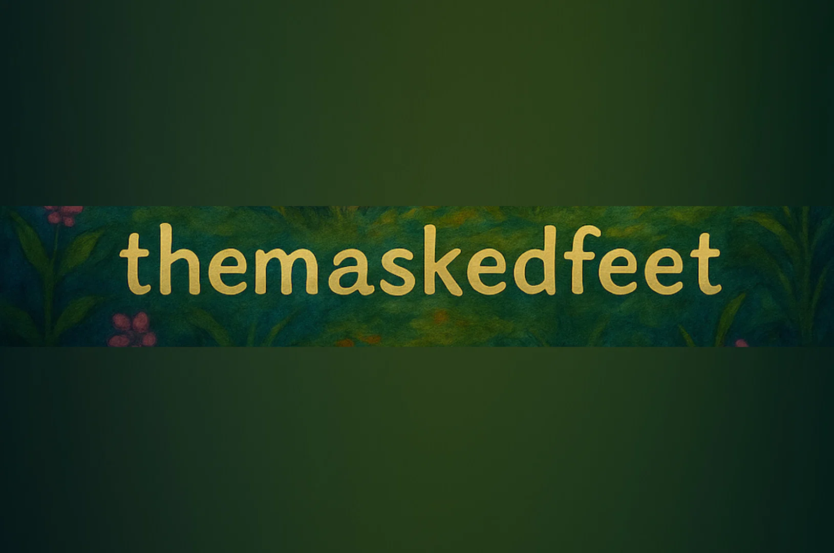 The Masked Feet profile banner