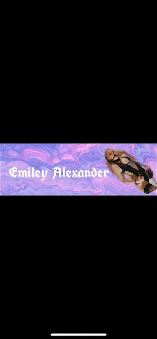 Emiley Alexander profile banner