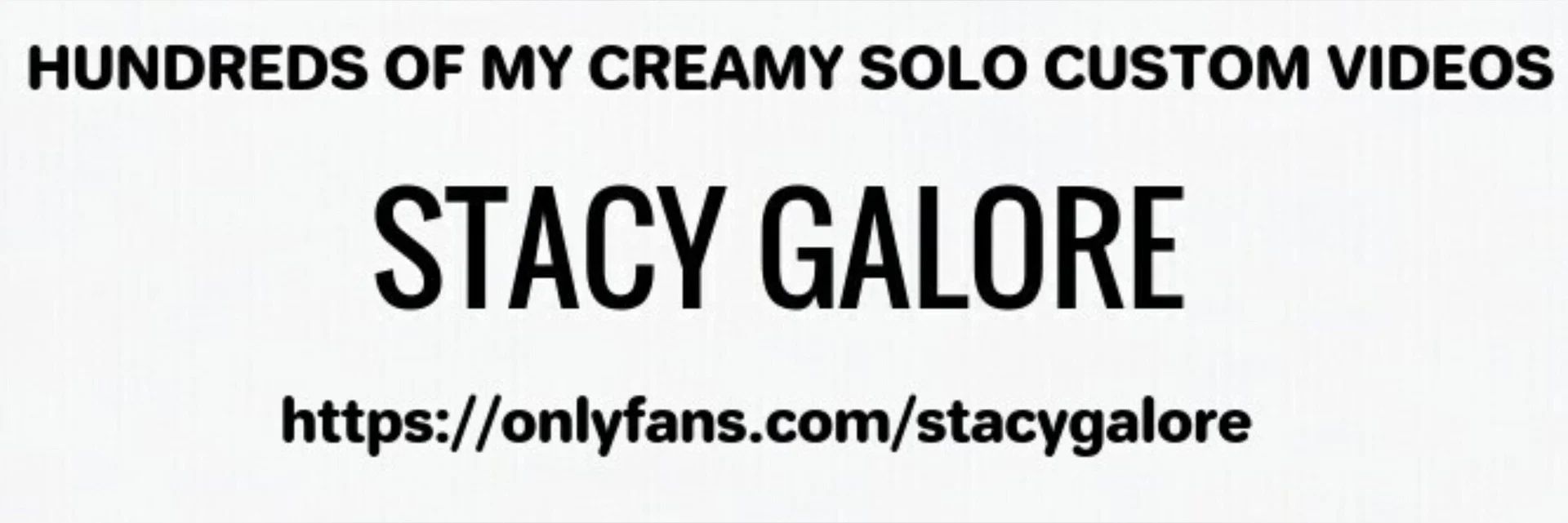 Stacy Galore profile banner
