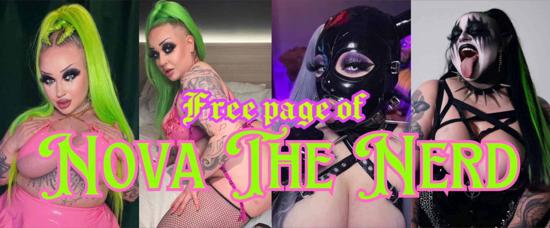 Nova The Nerd FREE PAGE ✨ profile banner