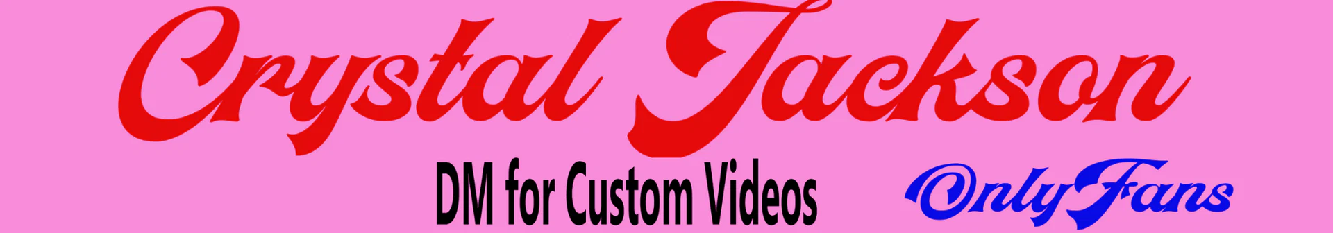 Crystal profile banner