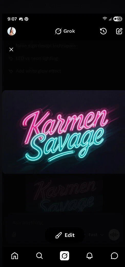 Karmen Savage profile banner